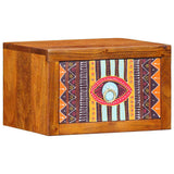 vidaXL Nachtkastje met lade Bruin 35 x 30 x 22 cm