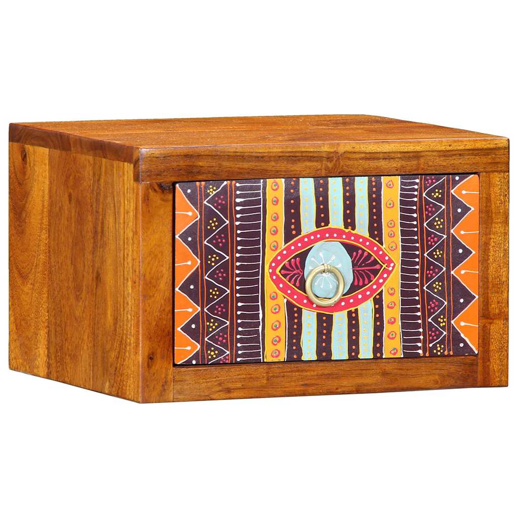 vidaXL Nachtkastje met lade Bruin 35 x 30 x 22 cm