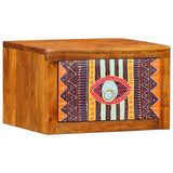vidaXL Nachtkastje met lade Bruin 35 x 30 x 22 cm