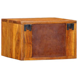 vidaXL Nachtkastje met lade Bruin 35 x 30 x 22 cm