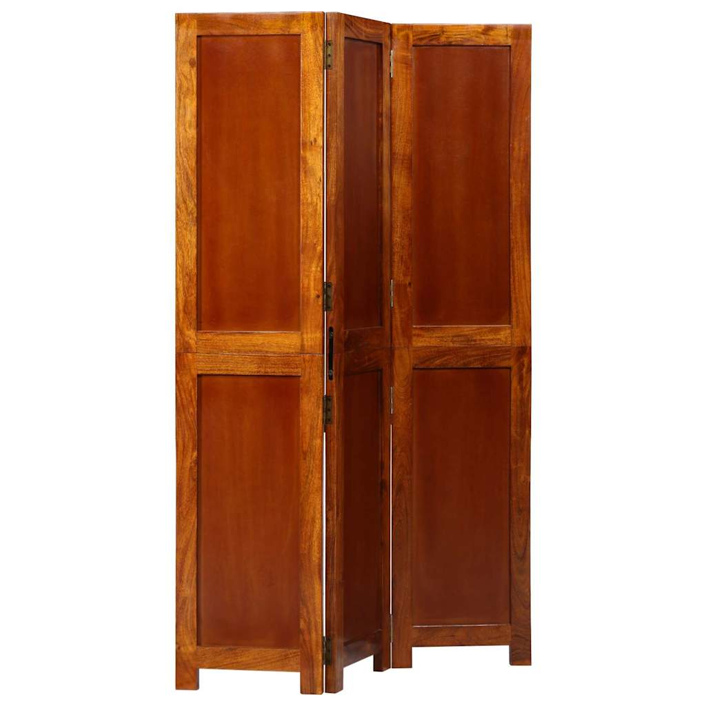 vidaXL Room Divider Honey Brown 105 x 1.5 x 160 cm