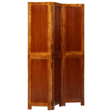 vidaXL Room Divider Honey Brown 105 x 1.5 x 160 cm