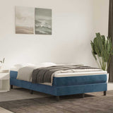 vidaXL Pocketveringmatras medium 80x200x20 cm fluweel lichtgrijs