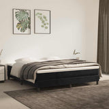 vidaXL Pocketveringmatras medium 80x200x20 cm fluweel lichtgrijs