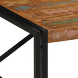 vidaXL Salontafel 100x100x35 cm massief ruw mangohout