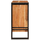 vidaXL Dressoir met lade Bruin 66 x 33 x 70 cm Massief Mango Hout