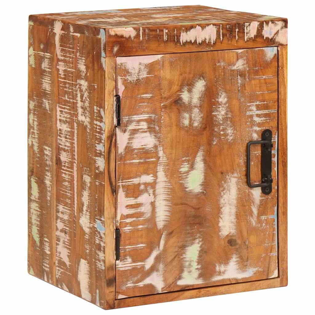 vidaXL Nachtkastje Bruin 35 x 33 x 48 cm Massief Mango Hout