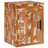 vidaXL Nachtkastje Bruin 35 x 33 x 48 cm Massief Mango Hout
