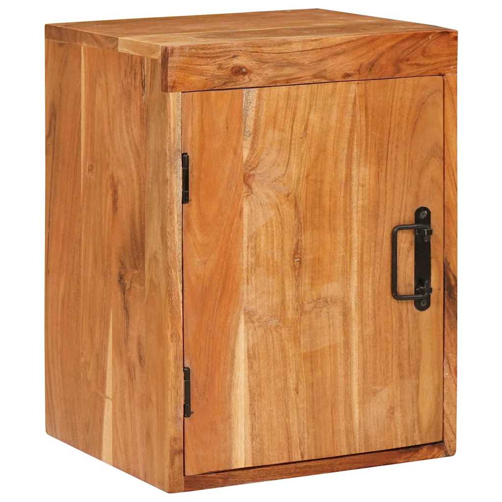 vidaXL Nachtkastje Bruin 35 x 33 x 48 cm Massief Mango Hout