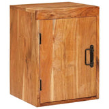 vidaXL Nachtkastje Bruin 35 x 33 x 48 cm Massief Mango Hout
