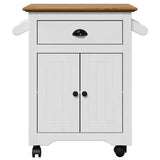 vidaXL Kitchen Trolley BODO 72x45x80 cm white