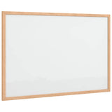 vidaXL Magnetisch whiteboard met massief grenenhouten frame 40x30 cm