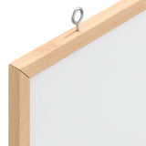 vidaXL Magnetisch whiteboard met massief grenenhouten frame 40x30 cm