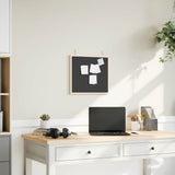 vidaXL Magnetisch whiteboard met massief grenenhouten frame 40x30 cm