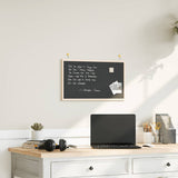 vidaXL Magnetisch whiteboard met massief grenenhouten frame 40x30 cm