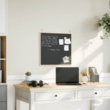 vidaXL Magnetisch whiteboard met massief grenenhouten frame 40x30 cm