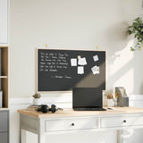 vidaXL Magnetisch whiteboard met massief grenenhouten frame 40x30 cm