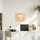 vidaXL Magnetisch whiteboard met massief grenenhouten frame 40x30 cm