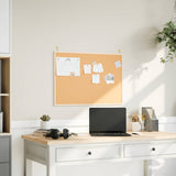 vidaXL Magnetisch whiteboard met massief grenenhouten frame 40x30 cm