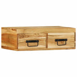 vidaXL Tv-meubel wandmontage 60x30x19 cm massief gerecycled hout