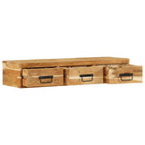 vidaXL Tv-meubel wandmontage 60x30x19 cm massief gerecycled hout