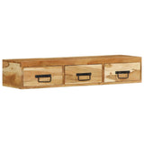vidaXL Tv-meubel wandmontage 60x30x19 cm massief gerecycled hout