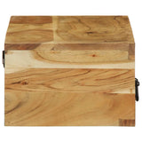 vidaXL Tv-meubel wandmontage 60x30x19 cm massief gerecycled hout