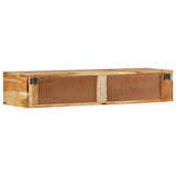 vidaXL Tv-meubel wandmontage 60x30x19 cm massief gerecycled hout