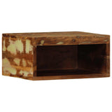 vidaXL Tv-meubel wandmontage 40x30x19 cm massief ruw mangohout