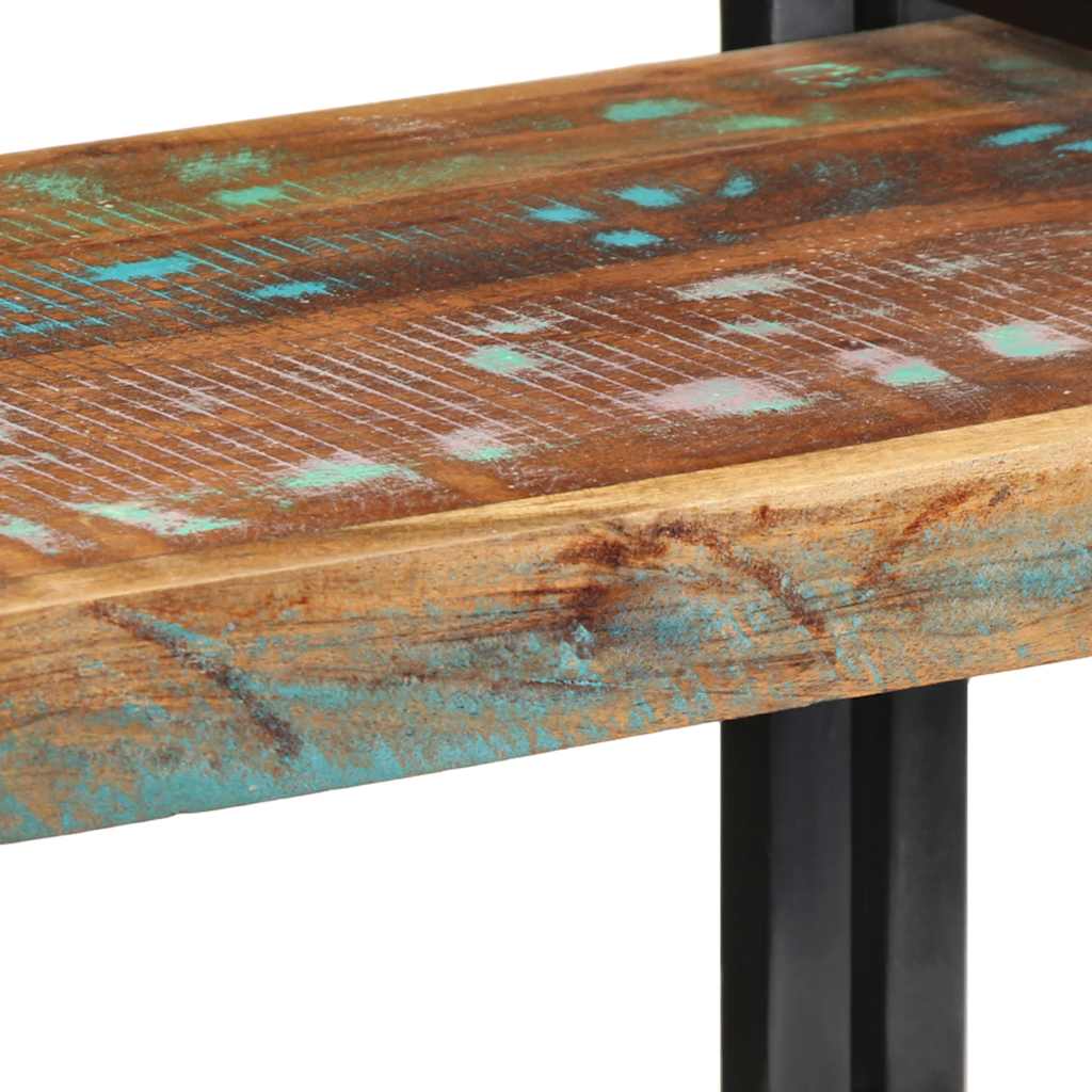 vidaXL Wall Shelf Solid Reclaimed Wood Multicolour