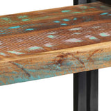 vidaXL Wall Shelf Solid Reclaimed Wood Multicolour