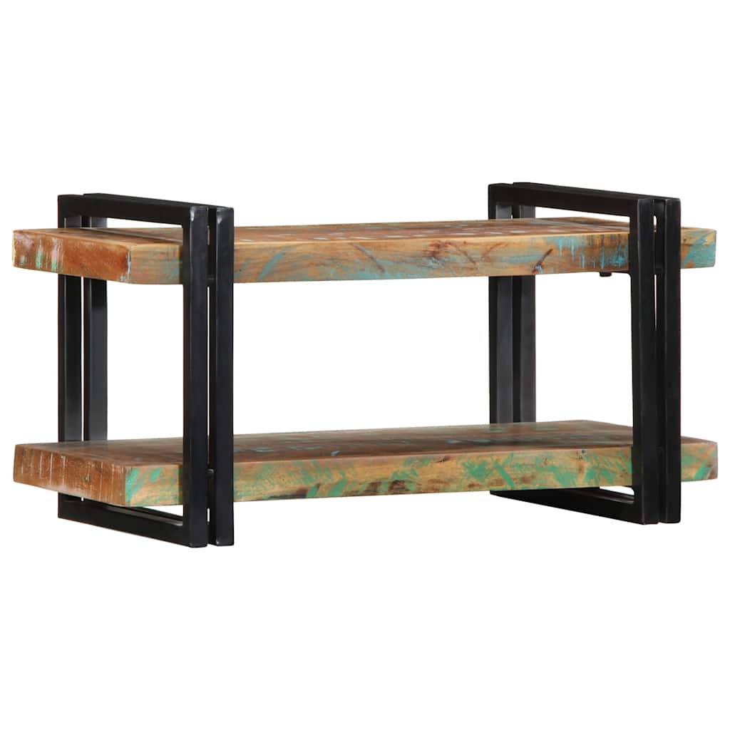 vidaXL Wall Shelf Solid Reclaimed Wood Multicolour