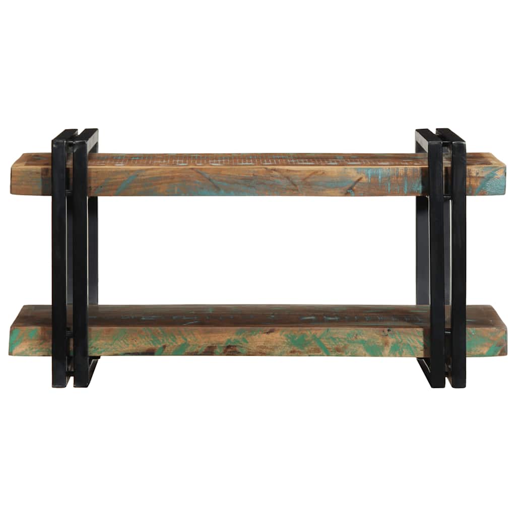 vidaXL Wall Shelf Solid Reclaimed Wood Multicolour