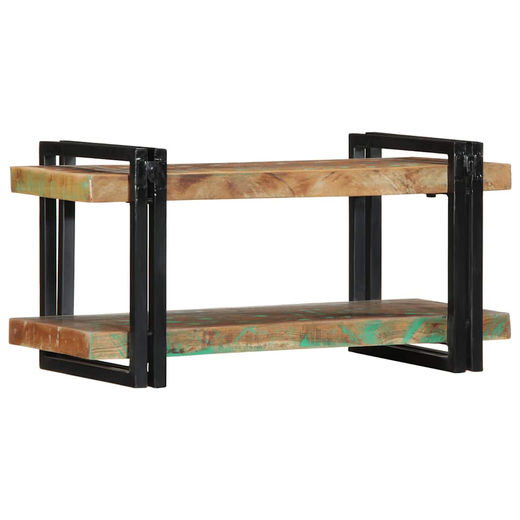 vidaXL Wall Shelf Solid Reclaimed Wood Multicolour