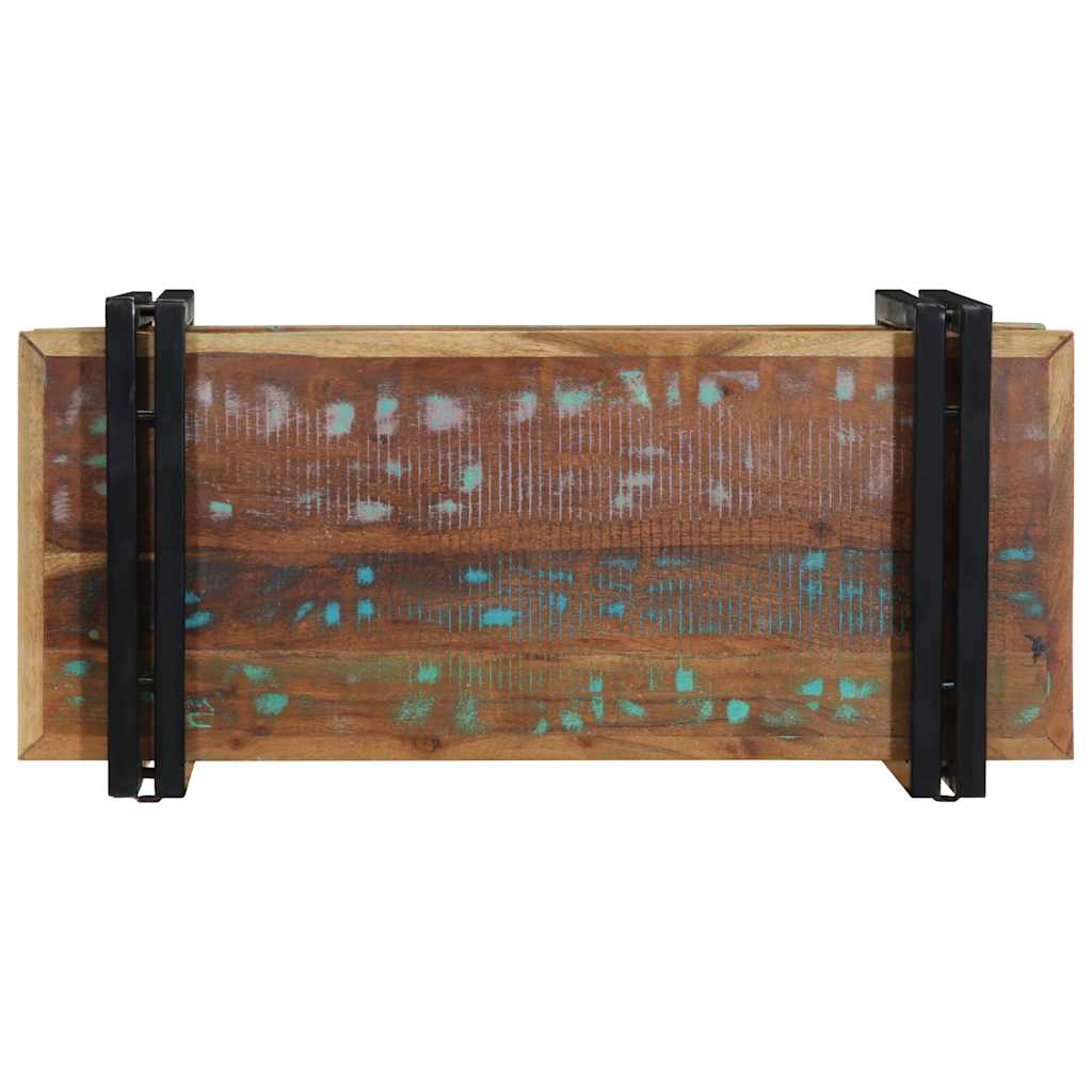 vidaXL Wall Shelf Solid Reclaimed Wood Multicolour