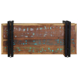 vidaXL Wall Shelf Solid Reclaimed Wood Multicolour
