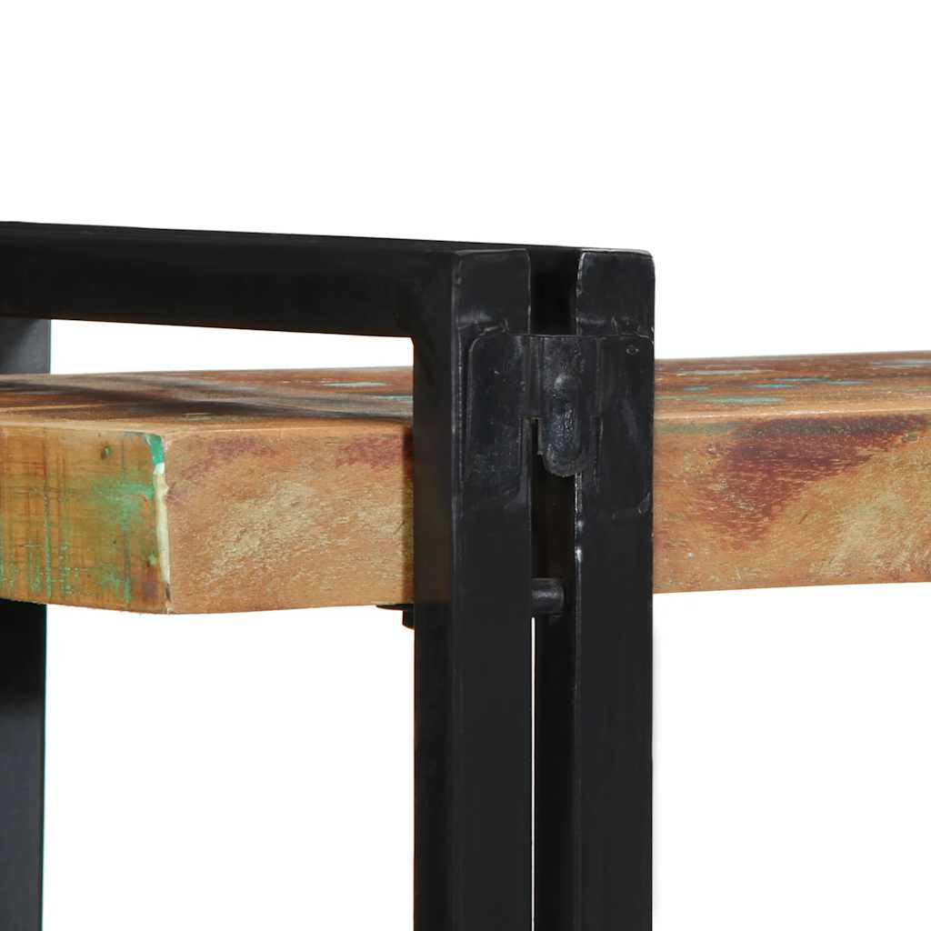 vidaXL Wall Shelf Solid Reclaimed Wood Multicolour