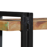 vidaXL Wall Shelf Solid Reclaimed Wood Multicolour