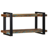 vidaXL Wall Shelf Solid Reclaimed Wood Multicolour