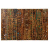 vidaXL Hoofdbord 120 cm massief ruw mangohout