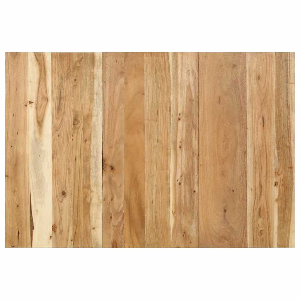 vidaXL Hoofdbord 120 cm massief ruw mangohout
