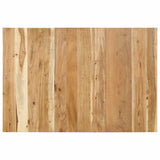 vidaXL Hoofdbord 120 cm massief ruw mangohout