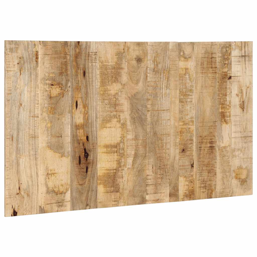 vidaXL Hoofdbord 120 cm massief ruw mangohout