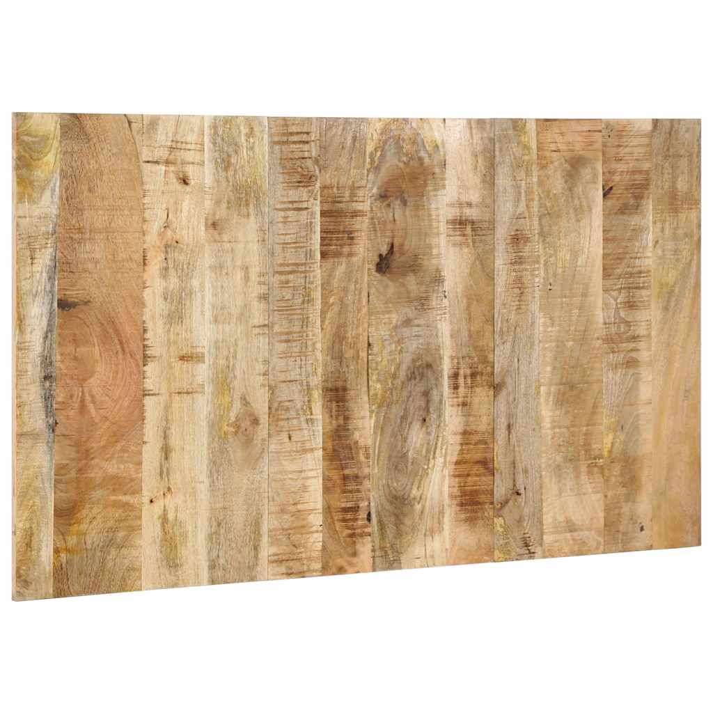 vidaXL Hoofdbord 120 cm massief ruw mangohout