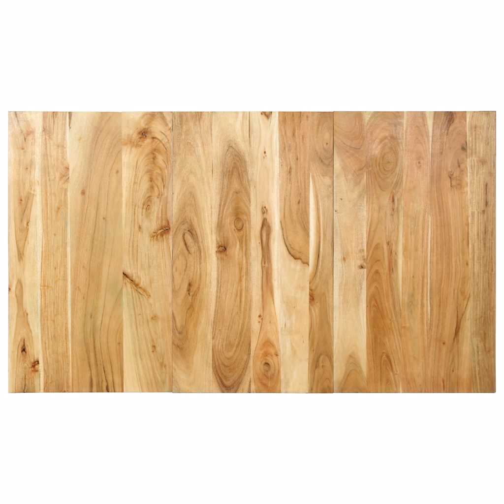 vidaXL Hoofdbord 120 cm massief ruw mangohout