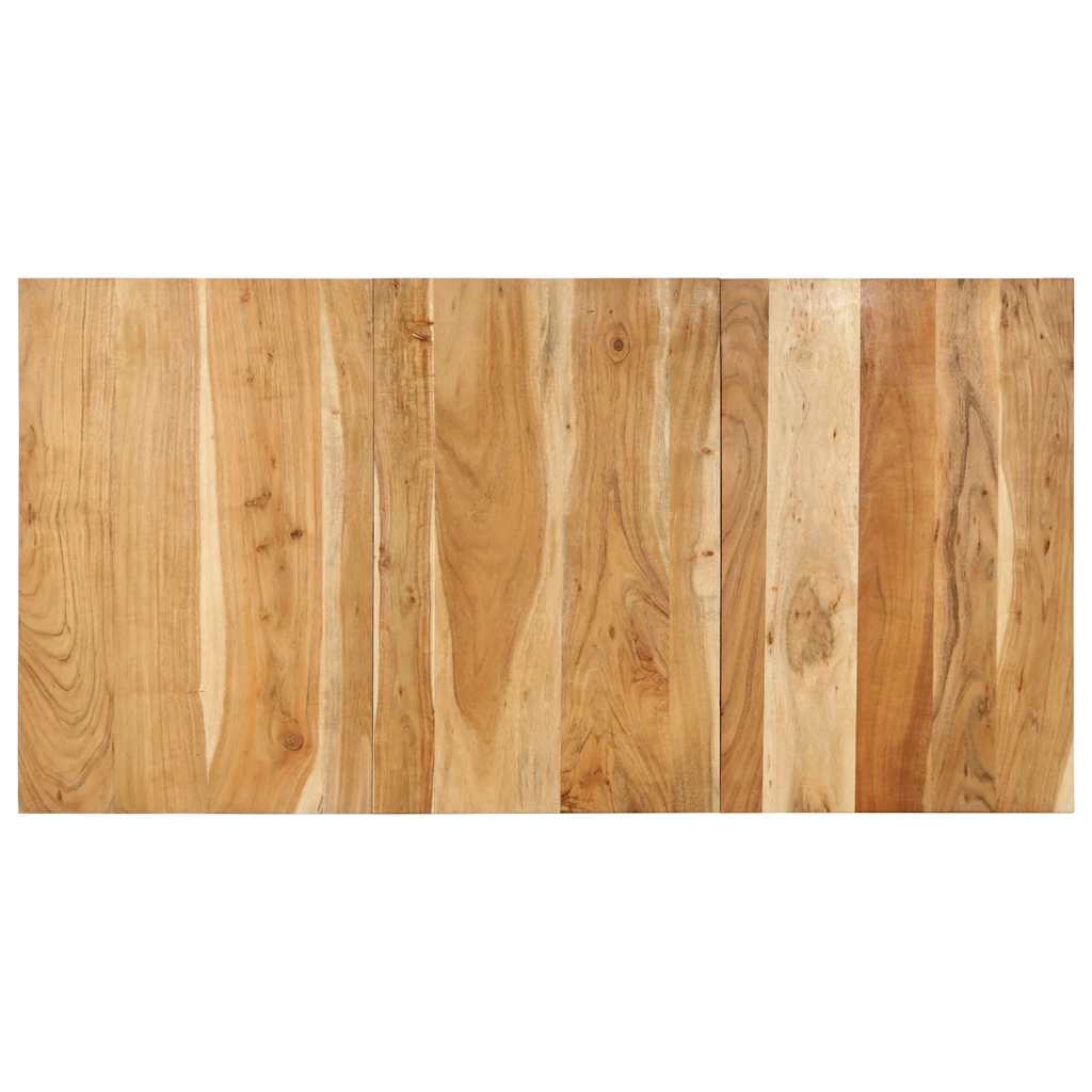 vidaXL Hoofdbord 120 cm massief ruw mangohout