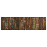 vidaXL Hoofdbord 120 cm massief ruw mangohout
