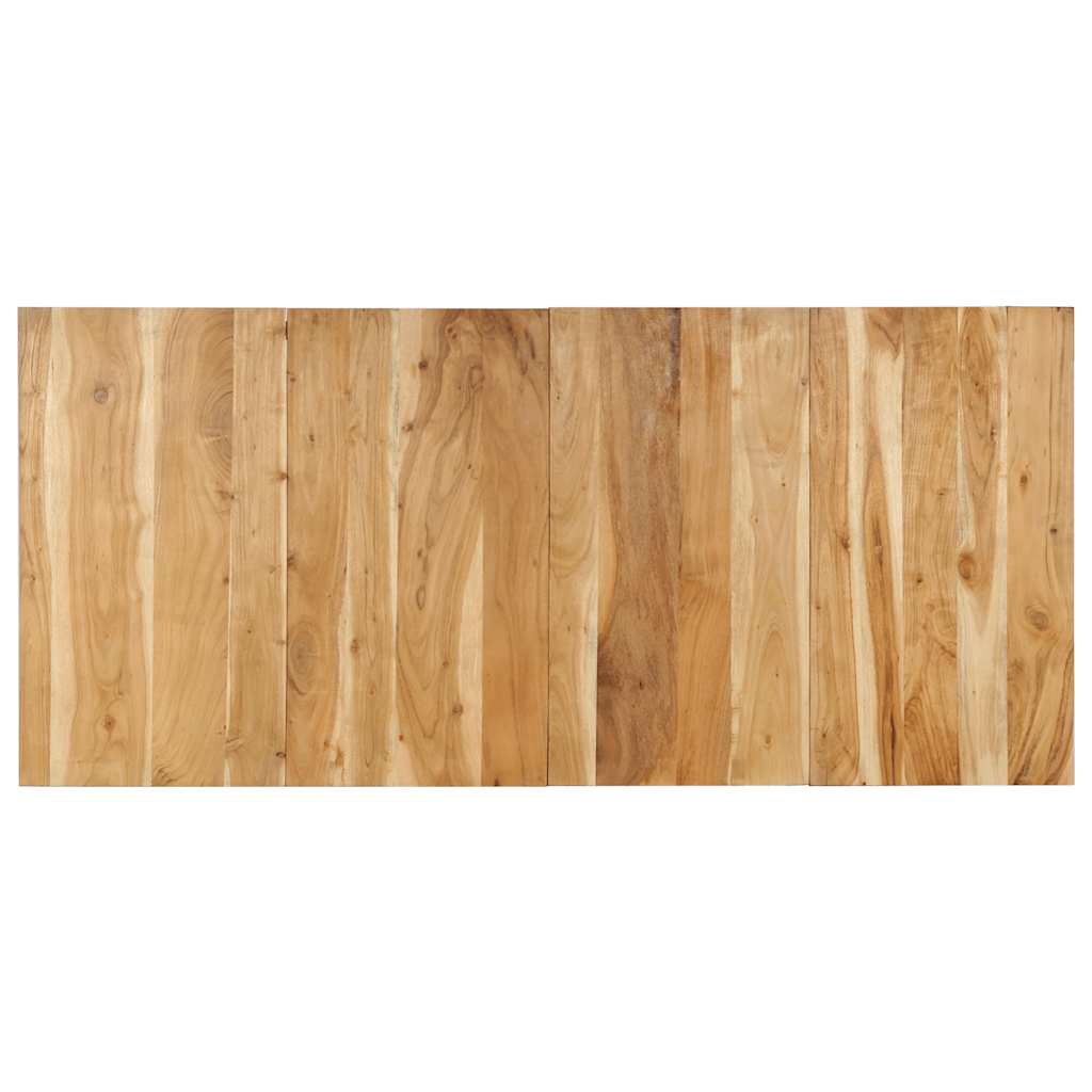 vidaXL Hoofdbord 120 cm massief ruw mangohout
