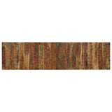 vidaXL Hoofdbord 120 cm massief ruw mangohout
