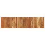 vidaXL Hoofdbord 120 cm massief ruw mangohout